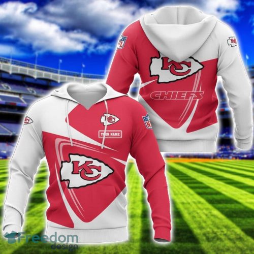 Kansas City Chiefs Team 3D T-Shirt Sweatshirt Hoodie Bomber Custom Name Sport Gift For Men And Women Product Photo 1