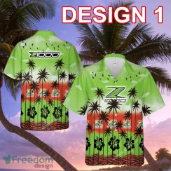 Kawasaki Z100 Motorcycle Vacation New 3D Hawaiian Shirt For Summer - Kawasaki Z100 Motorcycle Style 1 Hawaiian Shirt Tree Summer