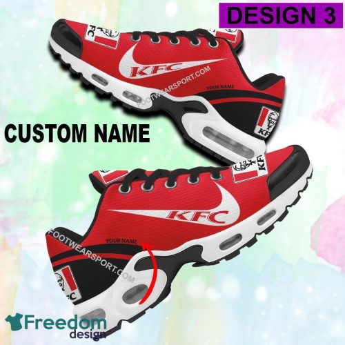 KFC Air Cushion Sport Sneaker New Design Personalized Gift TN Shoes Fans - Style 3 KFC Air Cushion Sport Shoes Personalized