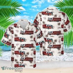 Lakewood Fire Department, New York Hawaiian Shirt Hoilday Gift