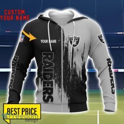 Las Vegas Raiders 3D All Printed T-Shirt Sweathirt Hoodie Bomber Jacket Personalized Name For Fans Product Photo 2