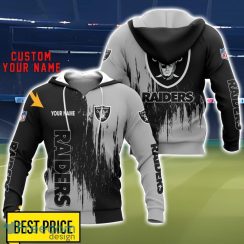 Las Vegas Raiders 3D All Printed T-Shirt Sweathirt Hoodie Bomber Jacket Personalized Name For Fans