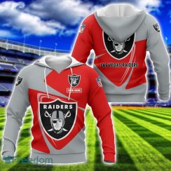 Las Vegas Raiders Team 3D T-Shirt Sweatshirt Hoodie Bomber Custom Name Sport Gift For Men And Women