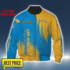 Los Angeles Chargers 3D All Printed T-Shirt Sweathirt Hoodie Bomber Jacket Personalized Name For Fans Product Photo 4