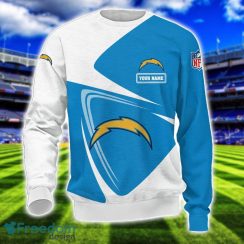 Los Angeles Chargers Team 3D T-Shirt Sweatshirt Hoodie Bomber Custom Name Sport Gift For Men And Women Product Photo 3