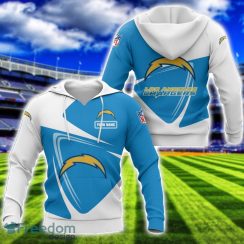 Los Angeles Chargers Team 3D T-Shirt Sweatshirt Hoodie Bomber Custom Name Sport Gift For Men And Women