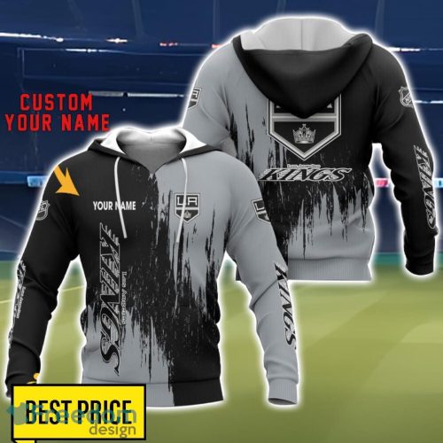 Los Angeles Kings 3D All Printed T-Shirt Sweathirt Hoodie Bomber Jacket Personalized Name For Fans Product Photo 1