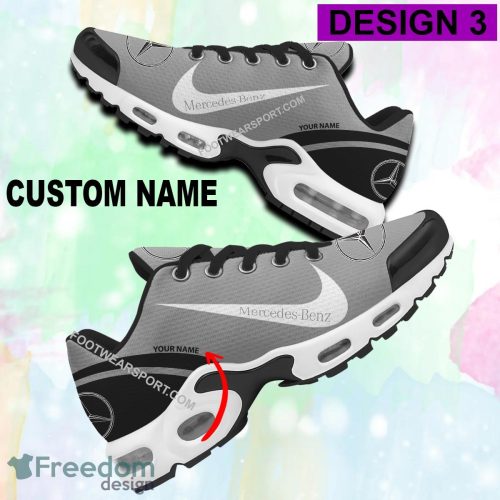 Mercedes Benz Car Racing Air Cushion Sport Sneaker New Design Personalized Gift TN Shoes Fans - Style 3 Mercedes Benz Car Racing Air Cushion Sport Shoes Personalized