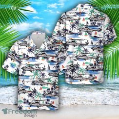 Mexican Air Force Eurocopter EC-225LP Super Puma Mk2+ Hawaiian Shirt 3D Printed Beach Lover Gift