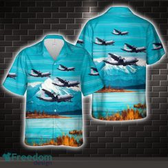 Mexican Air Force Lockheed C-130K-30 Hercules All Printed 3D Hawaiian Shirt For Men Women