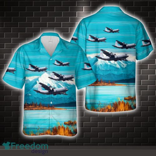 Mexican Air Force Lockheed C-130K-30 Hercules All Printed 3D Hawaiian Shirt For Men Women Product Photo 1