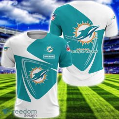 Miami Dolphins Team 3D T-Shirt Sweatshirt Hoodie Bomber Custom Name Sport Gift For Men And Women Product Photo 5