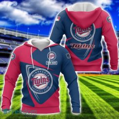 Minnesota Twins Team 3D T-Shirt Sweatshirt Hoodie Bomber Custom Name Sport Gift For Men And Women