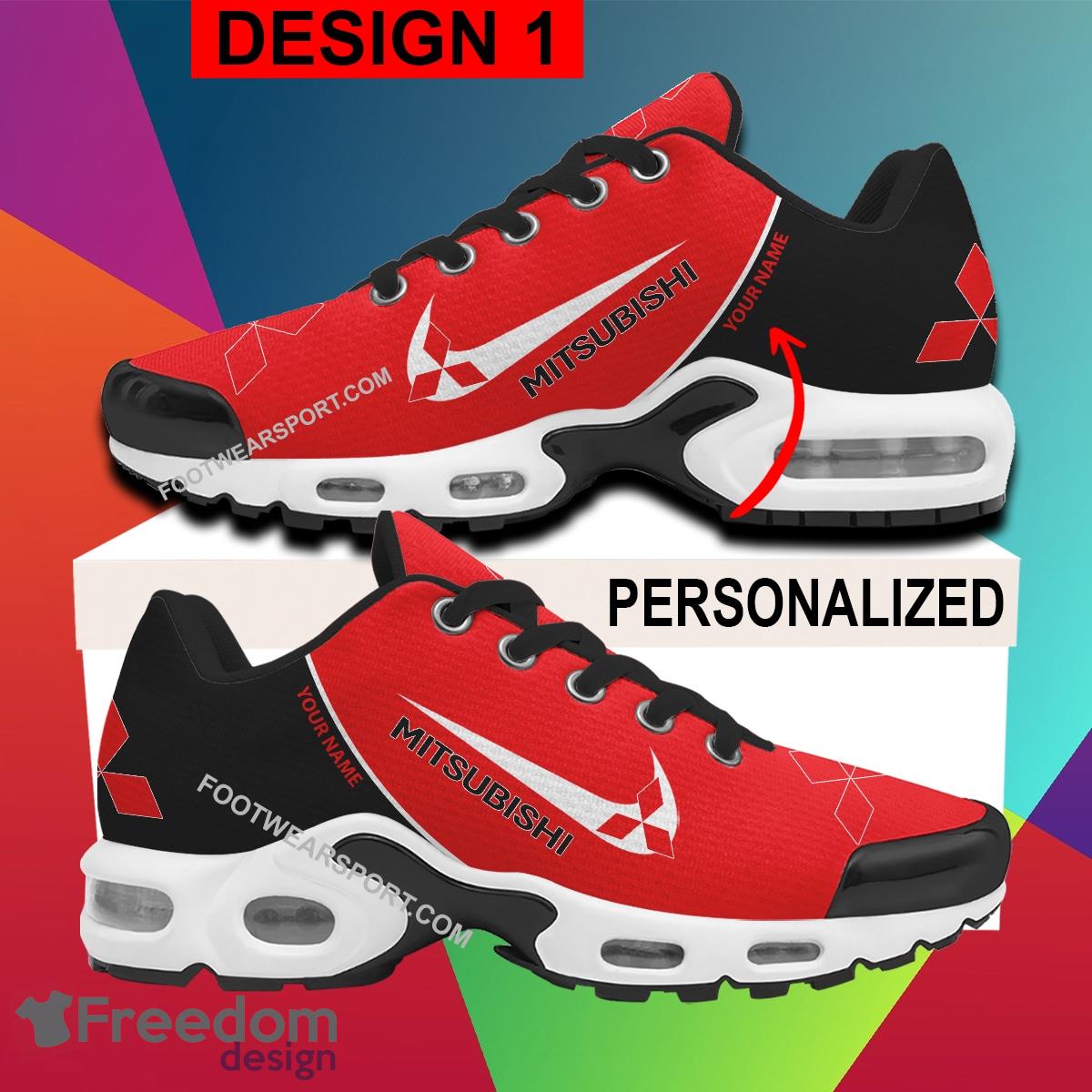 Mitsubishi Car Racing Air Cushion Sport Sneaker New Design Personalized Gift TN Shoes Fans - Style 1 Mitsubishi Car Racing Air Cushion Sport Shoes Personalized