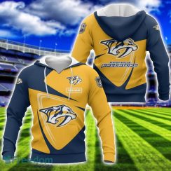 Nashville Predators Team 3D T-Shirt Sweatshirt Hoodie Bomber Custom Name Sport Gift For Men And Women