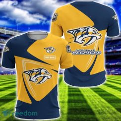 Nashville Predators Team 3D T-Shirt Sweatshirt Hoodie Bomber Custom Name Sport Gift For Men And Women Product Photo 5