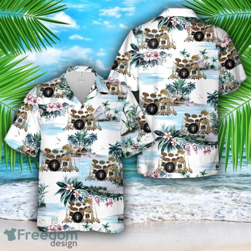 Neil Peart R30 Drum Kit Hawaiian Shirt 3D Printed Beach Lover Gift Product Photo 1