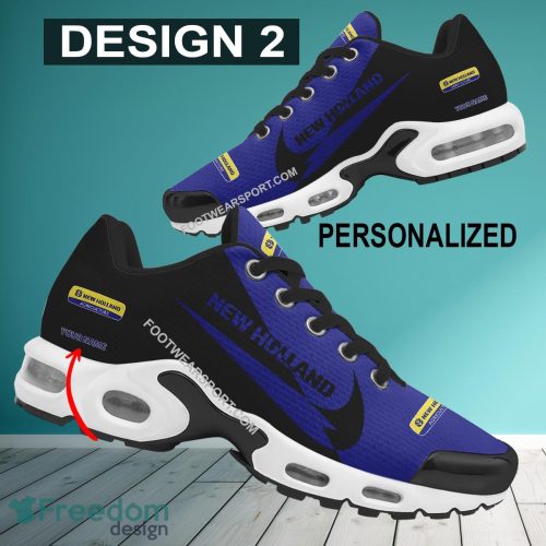 New Holland Tractor Air Cushion Sport Sneaker New Design Personalized Gift TN Shoes Fans - Style 2 New Holland Tractor Air Cushion Sport Shoes Personalized