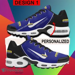 New Holland Tractor Air Cushion Sport Sneaker New Design Personalized Gift TN Shoes Fans - Style 1 New Holland Tractor Air Cushion Sport Shoes Personalized