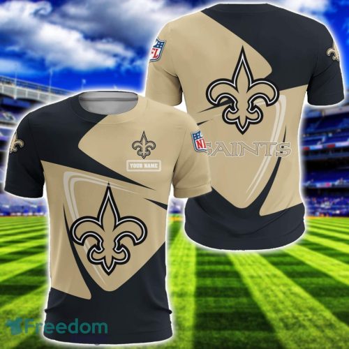 New Orleans Saints Team 3D T-Shirt Sweatshirt Hoodie Bomber Custom Name Sport Gift For Men And Women Product Photo 5