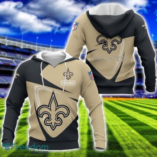 New Orleans Saints Team 3D T-Shirt Sweatshirt Hoodie Bomber Custom Name Sport Gift For Men And Women Product Photo 1