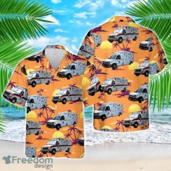 New York Briarcliff Manor Fire Department Ambulance Hawaiian Shirt Unisex For Men And Women