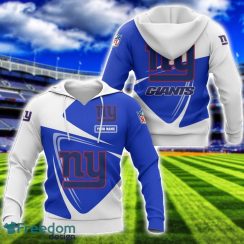 New York Giants Team 3D T-Shirt Sweatshirt Hoodie Bomber Custom Name Sport Gift For Men And Women