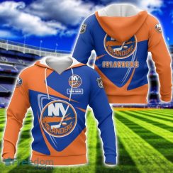 New York Islanders Team 3D T-Shirt Sweatshirt Hoodie Bomber Custom Name Sport Gift For Men And Women