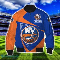 New York Islanders Team 3D T-Shirt Sweatshirt Hoodie Bomber Custom Name Sport Gift For Men And Women Product Photo 4