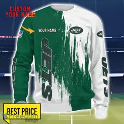 New York Jets 3D All Printed T-Shirt Sweathirt Hoodie Bomber Jacket Personalized Name For Fans Product Photo 3