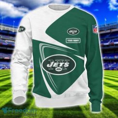 New York Jets Team 3D T-Shirt Sweatshirt Hoodie Bomber Custom Name Sport Gift For Men And Women Product Photo 3