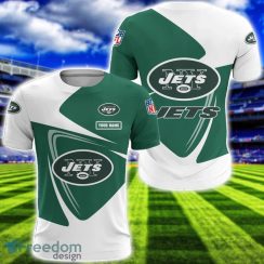 New York Jets Team 3D T-Shirt Sweatshirt Hoodie Bomber Custom Name Sport Gift For Men And Women Product Photo 5