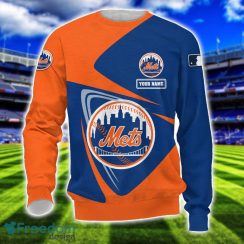 New York Mets Team 3D T-Shirt Sweatshirt Hoodie Bomber Custom Name Sport Gift For Men And Women Product Photo 3