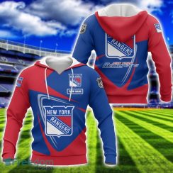 New York Rangers Team 3D T-Shirt Sweatshirt Hoodie Bomber Custom Name Sport Gift For Men And Women