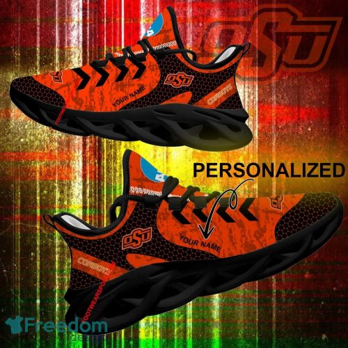 Oklahoma State Cowboys Max Soul Shoes Custom Name Hot 2024 Gift Creative Chunky Sneakers - NCAA Oklahoma State Cowboys Runing Shoes 2024 Custom Name_2