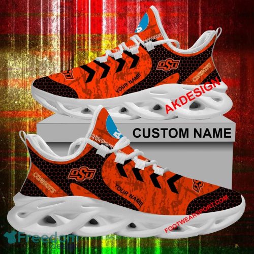 Oklahoma State Cowboys Max Soul Shoes Custom Name Hot 2024 Gift Creative Chunky Sneakers - NCAA Oklahoma State Cowboys Runing Shoes 2024 Custom Name_1