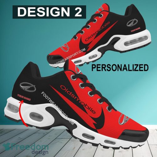 Oldsmobile Car Racing Air Cushion Sport Sneaker New Design Personalized Gift TN Shoes Fans - Style 2 Oldsmobile Car Racing Air Cushion Sport Shoes Personalized