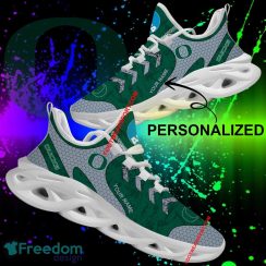 Oregon Ducks Max Soul Shoes Custom Name Hot 2024 Gift Trendsetting Chunky Sneakers - NCAA Oregon Ducks Runing Shoes 2024 Custom Name_2