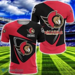 Ottawa Senators Team 3D T-Shirt Sweatshirt Hoodie Bomber Custom Name Sport Gift For Men And Women Product Photo 5