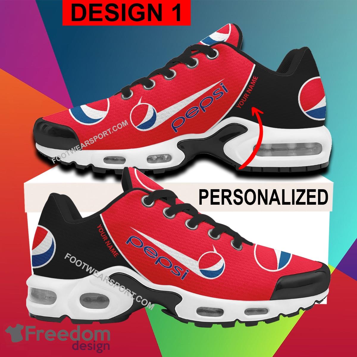 Pepsi Air Cushion Sport Sneaker New Design Personalized Gift TN Shoes Fans - Style 1 Pepsi Air Cushion Sport Shoes Personalized