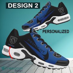 Peugeot Car Racing Air Cushion Sport Sneaker New Design Personalized Gift TN Shoes Fans - Style 2 Peugeot Car Racing Air Cushion Sport Shoes Personalized