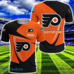 Philadelphia Flyers Team 3D T-Shirt Sweatshirt Hoodie Bomber Custom Name Sport Gift For Men And Women Product Photo 5