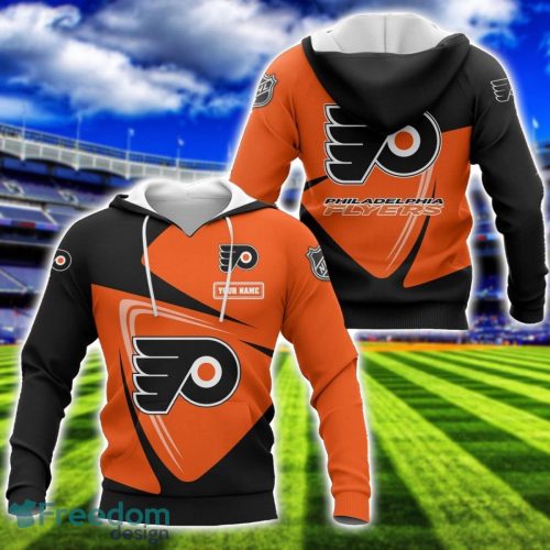 Philadelphia Flyers Team 3D T-Shirt Sweatshirt Hoodie Bomber Custom Name Sport Gift For Men And Women Product Photo 1