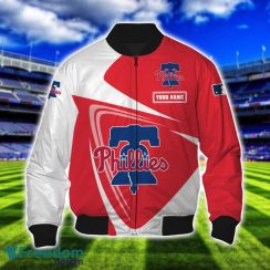 Philadelphia Phillies Team 3D T-Shirt Sweatshirt Hoodie Bomber Custom Name Sport Gift For Men And Women Product Photo 4