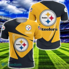 Pittsburgh Steelers Team 3D T-Shirt Sweatshirt Hoodie Bomber Custom Name Sport Gift For Men And Women Product Photo 5