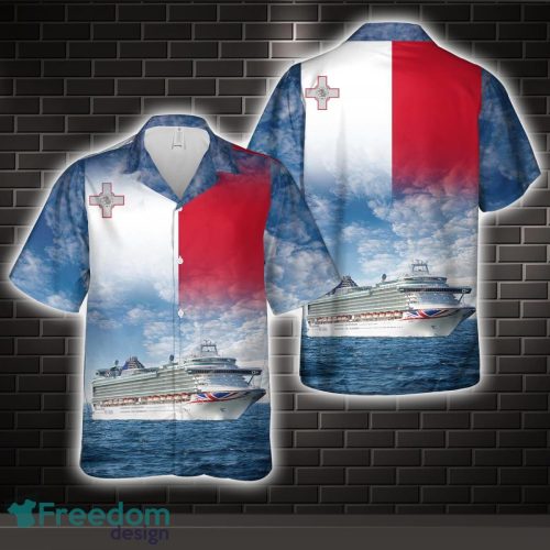 P&O Cruises MS Azura All Printed 3D Hawaiian Shirt For Men Women Product Photo 1