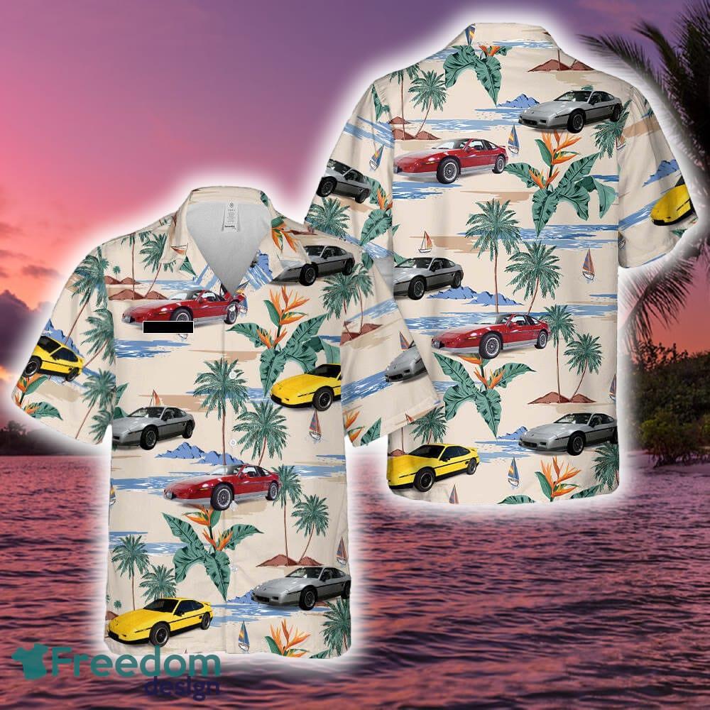 Pontiac Fiero GT 1987 Hawaiian Shirt - Pontiac Fiero GT 1987 Hawaiian Shirt