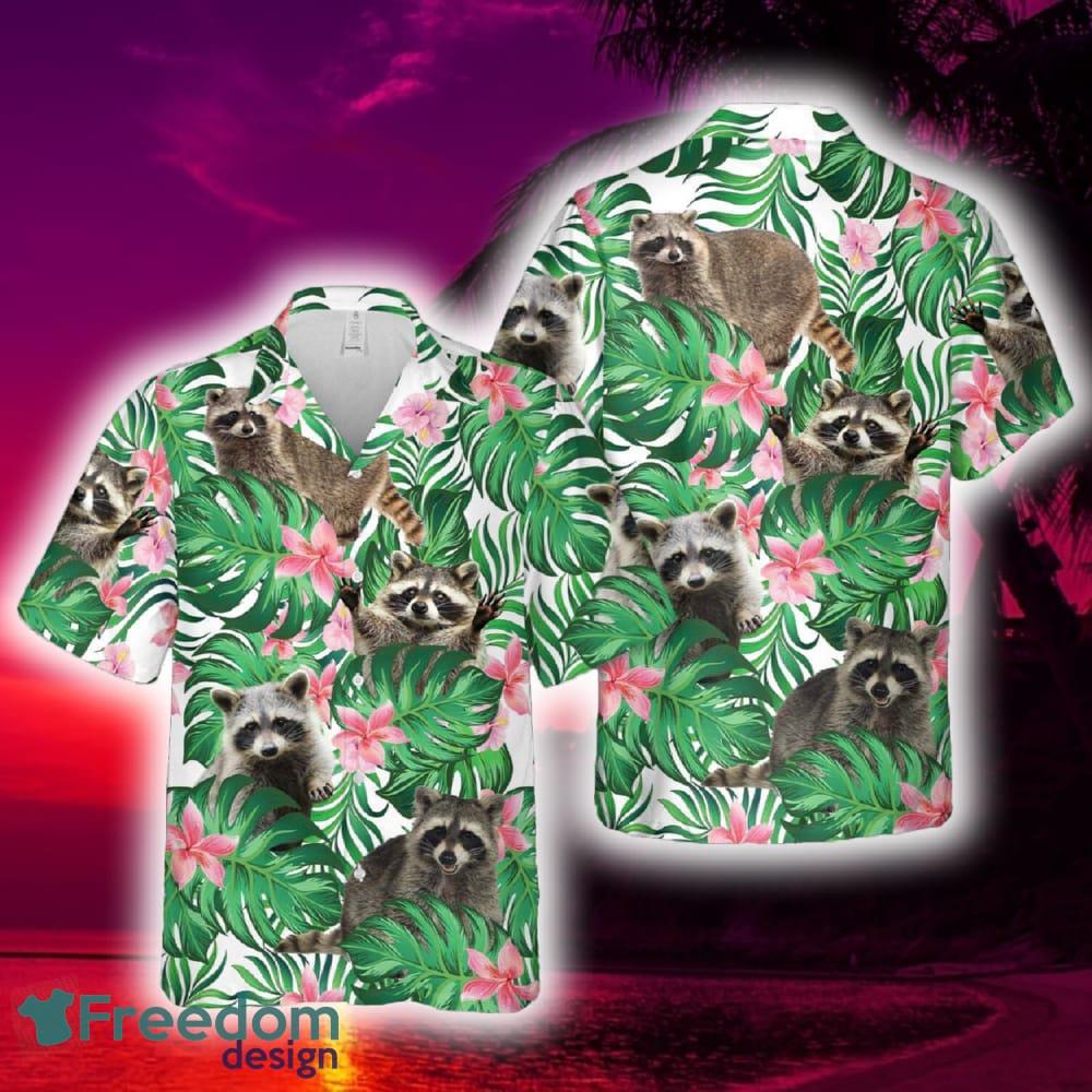 Racoon Tropical Hawaiian Shirt - Racoon Tropical Hawaiian Shirt
