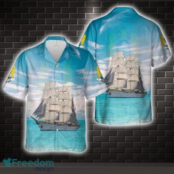 Romanian Navy Mircea (ship) All Printed 3D Hawaiian Shirt For Men Women