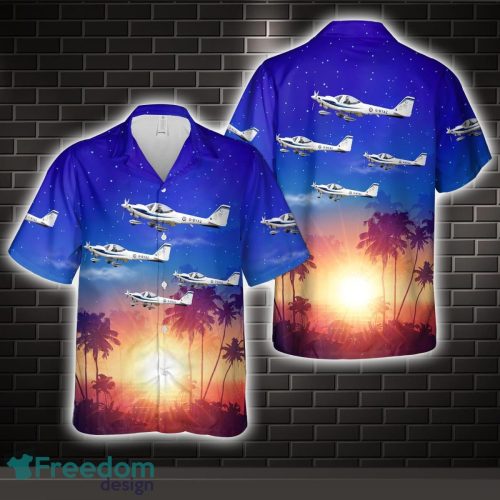 Royal Air Force Grob G-115E Tutor T1 (G-BYXZ) All Printed 3D Hawaiian Shirt For Men Women Product Photo 1